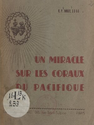 cover image of Un miracle sur les coraux du Pacifique